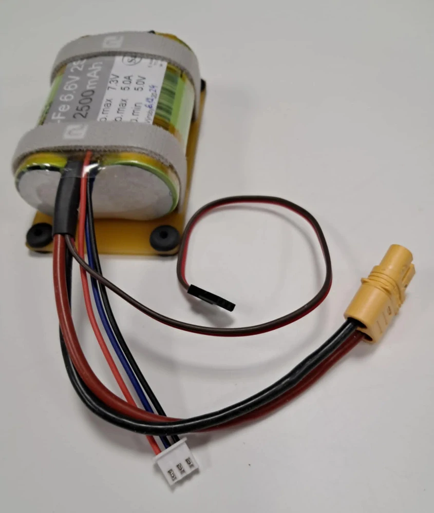 Li-Fe A123 6.6V 2.5Ah  XT60 lože laminát