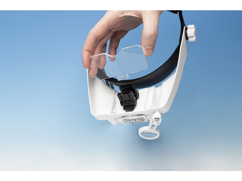 zvětšovací brýle Professional s LED osvětlením (set)