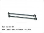 SK102 přední CVD poloosy - 2ks
