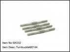 SK032 spojovačky M3 x 44mm - 4ks