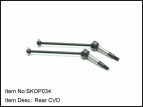 SKOP034 zadní CVD poloosy - 2ks - tuning