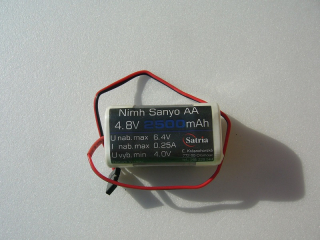 Sada Nimh Sanyo Eneloop AA 4.8V 2.5Ah