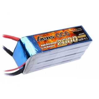 Gens ACE LiPo - 6S 2600mAh 22,2V 6S1P 25C