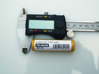 Li-Fe A123 1100mah 30A