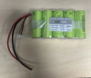  Li-Fe A123 2P5S 16.5V 5.0Ah
