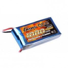 Gens ACE LiPo - 2S 1000mAh 7.4V 2S1P 25C