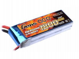 Gens ACE LiPo - 2S 1800mAh 7.4V 2S1P 25C