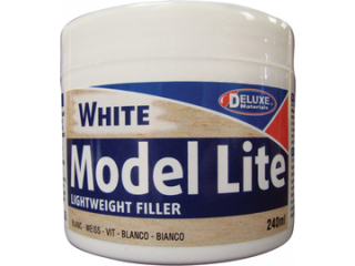 Tmel lehký na dřevo Model Lite White bílé barvy 240ml