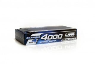 4000mAh Hardcase Akku - 7.6V LiPo - 120C/60C HV Ultra LCG Modified Shorty GRAPHENE-4