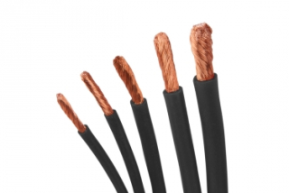 Kabel silikon 0.5mm2 1m (černý)