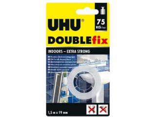 Oboustranná lepící páska DOUBLEfix 1,5 m x 19 mm
