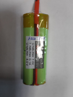 4,8V 400mAh Přijím.pack s konekt.JR