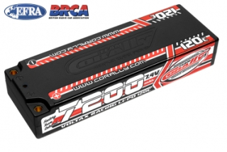 49520VOLTAX 120C LiPo Stick Hardcase-7200mAh-7.4V-G4 (53,5Wh)