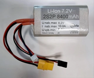 Li-ion 7.2V 8.0Ah 90A Molicel21700 XT60