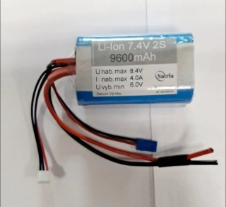 Li-ion 7.2V 9.6Ah 20A Samsung21700 RX