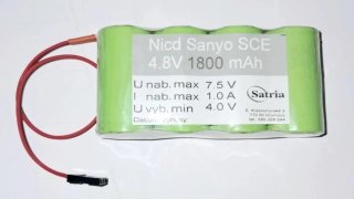 Nicd 4.8V KR-1800SCE JR