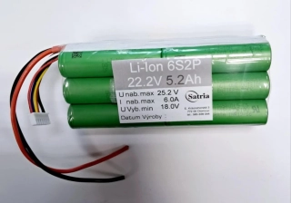 Li-ion 21.6V 5200mah Sony VTC5 60A
