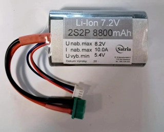 Li-ion 7.2V 8.8Ah 20A Samsung21700 MPX