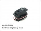 SK120 servo řízení - 3kg